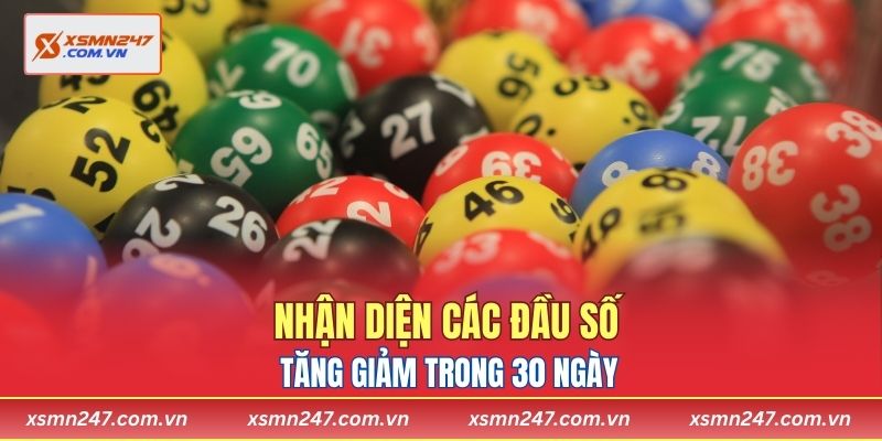 Nhận diện các đầu số tăng giảm trong 30 ngày